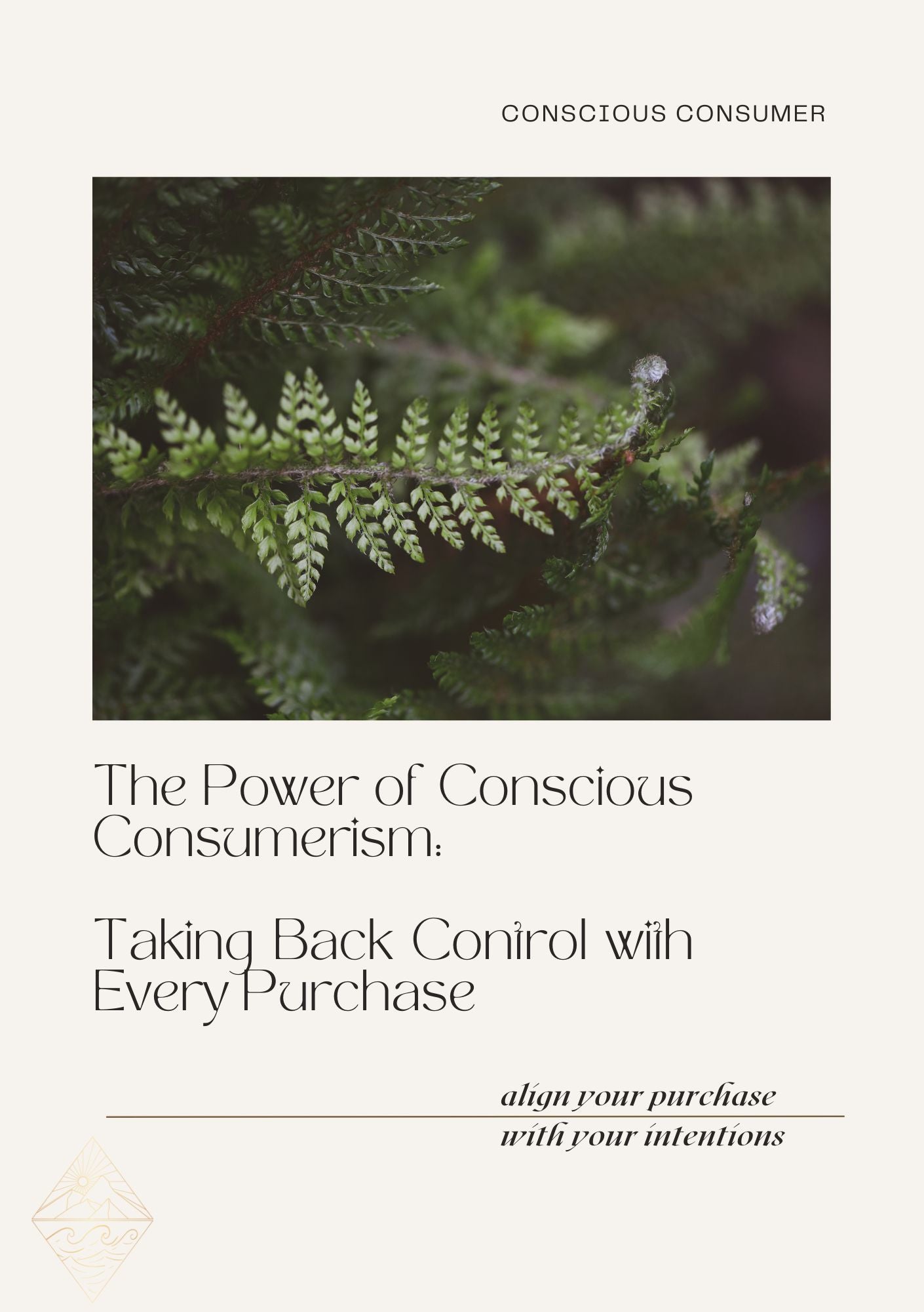 FREE E-Book : Conscious Consumer 101