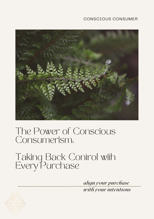 FREE E-Book : Conscious Consumer 101